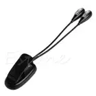 Clip on LED Book Lights Dual for Head USB and AAA Battery Operated Sturdy Stylis