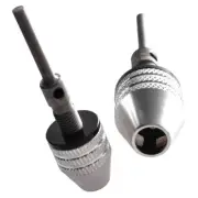 2Pcs Three-Jaw Chuck Set 0.3-3.4mm Round Handle Self-Centering Drill8824