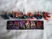 Gashapons (Big O, Daltanious, Godmars, Great Mazinger, Voltes V, Shin Getter 1)