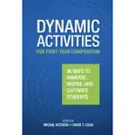 DYNAMIC ACTIVITIES FOR FIRST-YEAR COMPOSITION