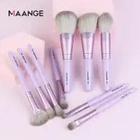 在飛比找momo購物網優惠-【MAANGE】化妝刷具9件組 彩妝刷具組 便攜化妝刷套裝(