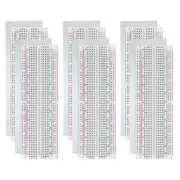 6 Pcs Breadboard, Solderless Breadboard Large 830 Tie Points with Aluminum Plate