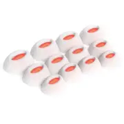 12 x Silicone EarBuds Ear Tips For JBL Tune Flex Earphones in White