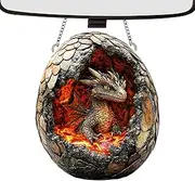 [Generic] Dinosaur Acrylic Disc with Chain Pendant,Acrylic Dinosaur Pendants | Unique Pendants Animal Decoration for Kids, Adults, Girls, Boys