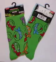 Teenage Mutant Ninja Turtles Michelangelo Donatello Raphael Leonardo2 Pair Socks