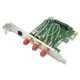 Mini PCI-E/Mini-Card轉PCI-E 1x / USB 轉接卡/適配器 MP2W-RPSMA V2.2a