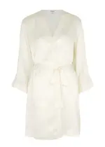 NK Imode Morgan Silk Robe - Ivory XL (UK16 / XL)