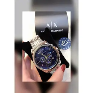 帝安諾 - 實體店面 預購 Armani Exchange AX 阿曼尼 手錶 機械錶 三眼 鋼錶帶 皮錶 AX2509【APP下單享4%點數】