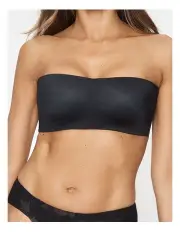[Fine Lines] Attitude Strapless Bra in Black
