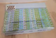 Vintage Martex Luxor Percale Double Flat & Fitted Sheet NOS Candy Box