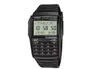 Watch CASIO DATA BANK CALCULATOR DBC-32-1AES Calculator Silicone Black