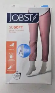 Jobst SOSOFT 15-20mmHg Knee CT Compression Stockings Black Medium