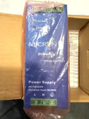 NEW Boxed MICRON TRANSFORMERS DINergy MD60-48-1 POWER SUPPLY BOX AC 100-240V