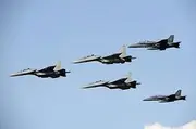 March 26, 2013 - Royal Malaysian Air Force Sukhoi Su-30 MKM Flanker Aircraft and F/A-18 Hornet Jets Fly-Pass Over Langkawi Airport, Malaysia Poster Print (34 x 22)