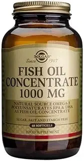Solgar Fish Oil Concentrate 1000 mg Softgels - Pack of 60