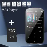 32GB MP3 Player HiFi Lossless Sound Bluetooth Clip Music Voice Recorder Radio