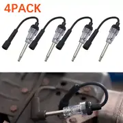 4pcs In-Line Spark Plug 6-12V Pick Up Coil Tester Ignition Coil Diagnostic Tool