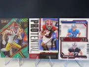 2023 select draft picks #156 Amon-Ra StBrown+Jahmyr Gibbs+Sam LaPorta 3 card lot