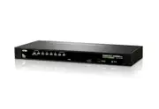 ATEN 8 Port Rackmount USB-PS/2 VGA KVM Switch with OSD