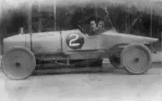 Blue Bird Darracq, Malcolm Campbell and Godfrey Waters Old Photo