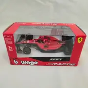 Bburago Formula 1 F1 2023 #16 Charles Leclerc w/Helmet Ferrari SF-23 1/43