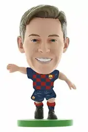 SoccerStarz Barcelona Frenkie De Jong Home Kit 2020 Version