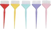 Hair Coloring Brush Ergonomic Handle Precise Application for Hair Dyeing, Set of 5 Brushes