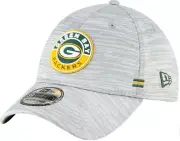 Green Bay Packers New Era Silicone Logo Sideline Flex Fit Small/Medium Hat Cap