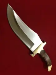 Rigid Style "Alamo Bowie" By RaB Custom 18"Full Tang D2 Tool Steel Combat Knife