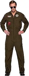 [UNDERWRAPS] US Navy Top Gun Men's Jumpsuit Costume