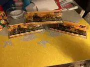 HO Scale Semi/Lowboy Set(Bulldozer, Excavator/Grader NIP