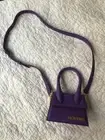 Jacquemus Le Chiquito Purple Bagwith dust bag