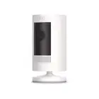 Ring Stick Up Cam Battery HD Security Camera, Two-Way Talk Alexa Wireless, White