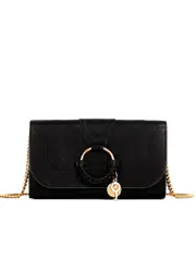 See By Chloé Hana Chain Wallet in Black
