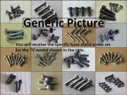 New Samsung LN19B650T6 Complete Screw Set for Base Stand Pedestal and Neck