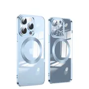 Magsafe TPU Case X Circle Blue Case Shockproof Cover