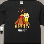 【TEEDESIGN】💜ANGRY款/潮流設計/全棉/台灣/圓領/黑白色/短/潮T/T恤/T SHIRT/男