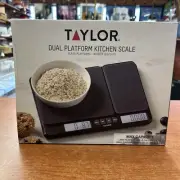 Taylor Dual Platform Kitchen Scale Model 5318428 New Factory Sealed Free Ship