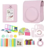 8 in 1 Gift Bundle for Instax Mini 12 Camera - Case, Album and Other Accessories
