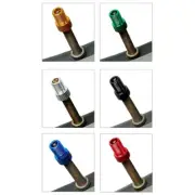 Aluminum Alloy Valve Adapter Presta Toschrader Converter for Bike Pump