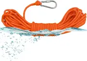 Floating Rope 1/4" X 32.8' Polypropylene Rope Anchor Rope Mooring Rope Kayak Can