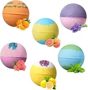 WOONEKY Essential Oil Bath 6 Pack 102g Natural Ingredients Relaxing Refreshing Bath Time