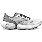 Brooks Mens Aurora-BL Ultra Cushioned Running Shoes (White/Alloy/Black)