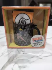 Naruto Shippuden Sock In A Mug Set Manga Anime New In Box
