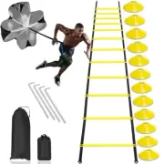 Football Training Equipment | Speed Agility Training Set, Including 1 Agility La