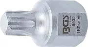BGS 9532 | V-ribbed Belt Bit Socket | 12.5 mm (1/2"), external hexagon 22 mm | T-Star (for Torx) T60