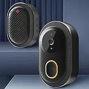 Video Door Phone with WiFi Remote Camera for Tuya App 2.4G IP65 Waterproof HD 1080P Video Door Phone