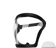Anti-Fog Face Cover - Work Protective Face Cover Hood | PC Lenses Face Protective Tool for Home Kitchen, Construction Work, Electric Welding, Food Manufacturing