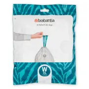NEW Brabantia Bin Liner Code W 5L Pack 40pce