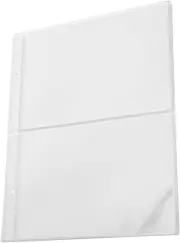 TEMPNAP 1Bag Transparent Currency Holder Pages Banknotes Storage Sleeves for Stamp Collecting Book User Friendly Inserts for Safe Display and Preservation of World Banknotes